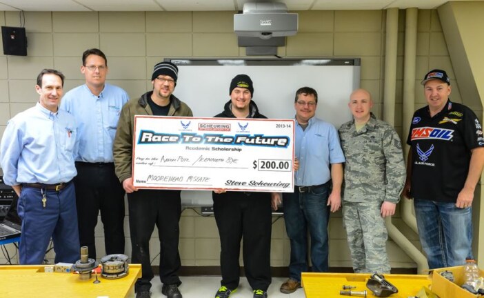 Scheuring Speed Sports Renews Air Force Partnership, Continues “Race to the Future” Scholarships